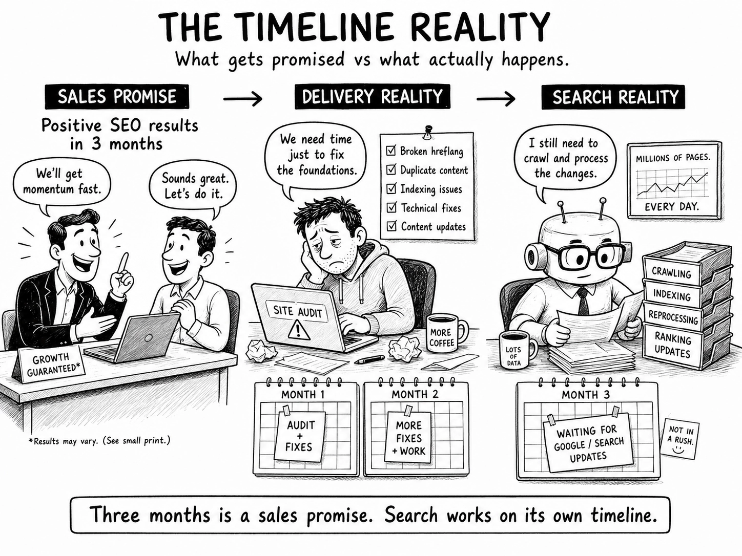 White Label Agency Service Selling Unrealistic Expectation